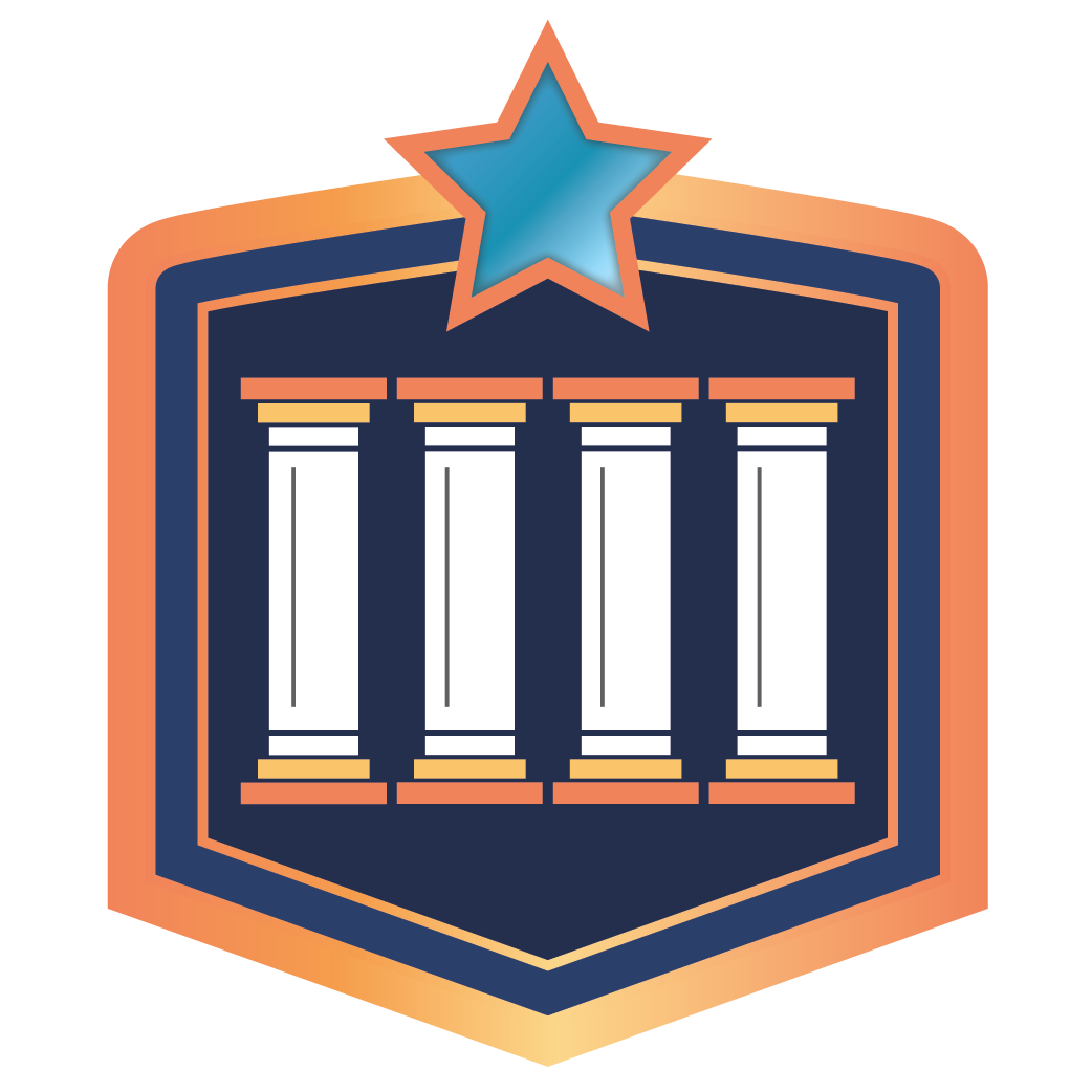 Pillars of Excellence Badge