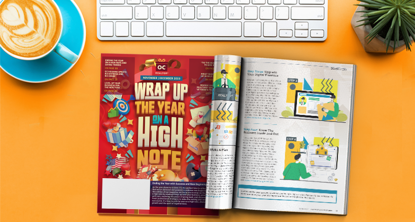 OC REALTOR® November/December 2023 Magazine Mockup