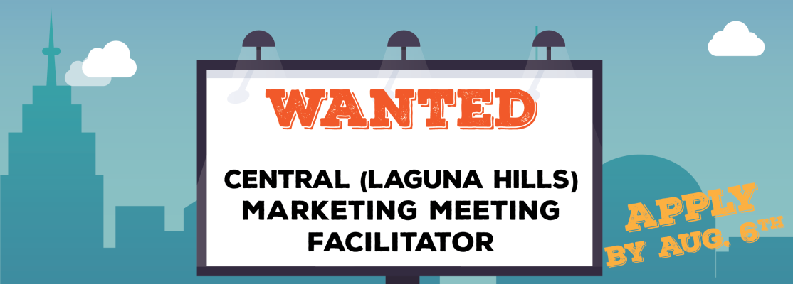 Wanted Marketing Meeting Facilitator Central Meeting