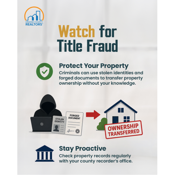 Watch for Title Fraud
