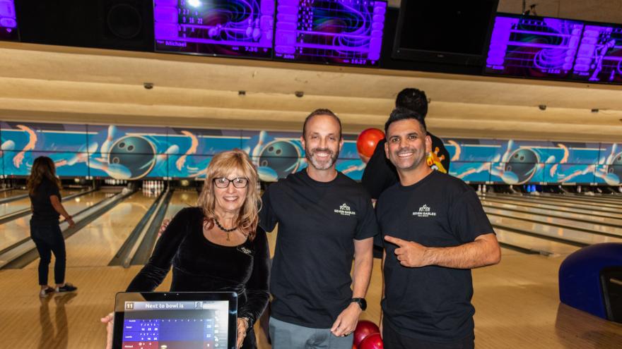 Group of bowlers