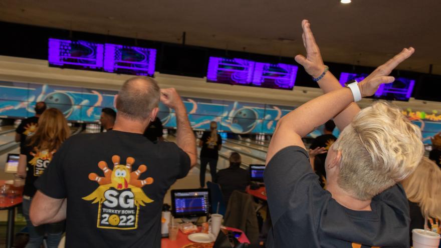 Group of bowlers