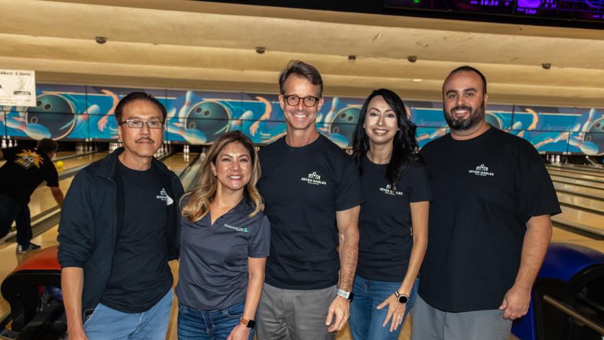 Group of bowlers