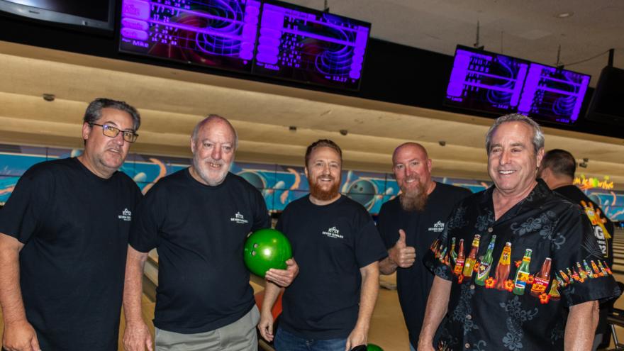 Group of bowlers