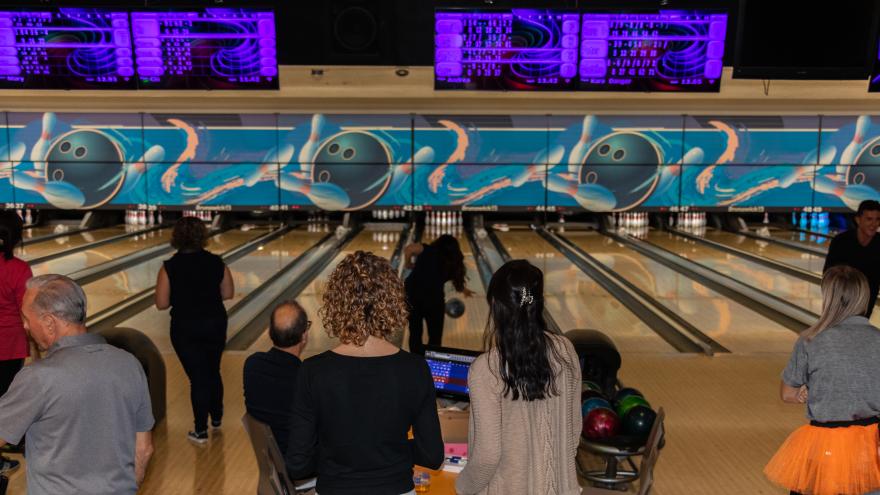 Group of bowlers