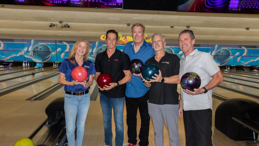 Group of bowlers