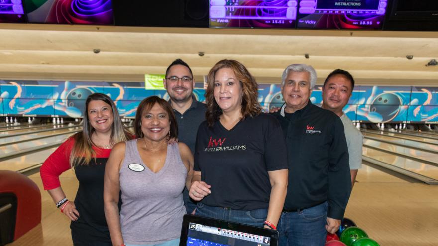 Group of bowlers