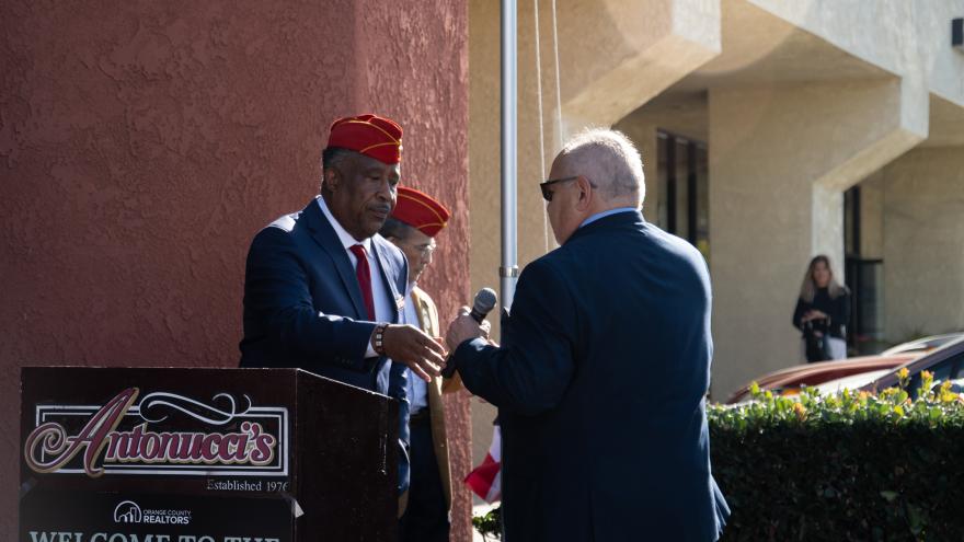 Veterans Day Flag Raising Ceremony