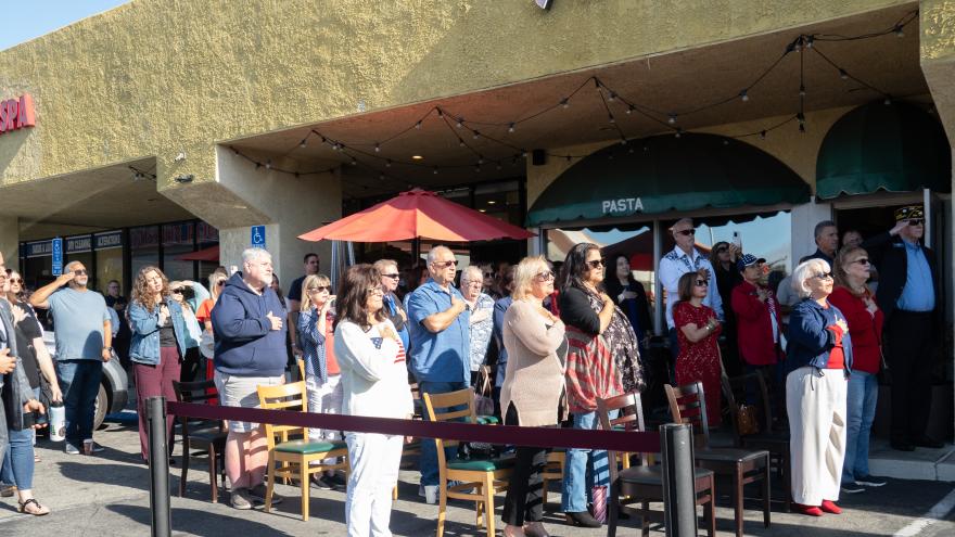 Veterans Day Flag Raising Ceremony