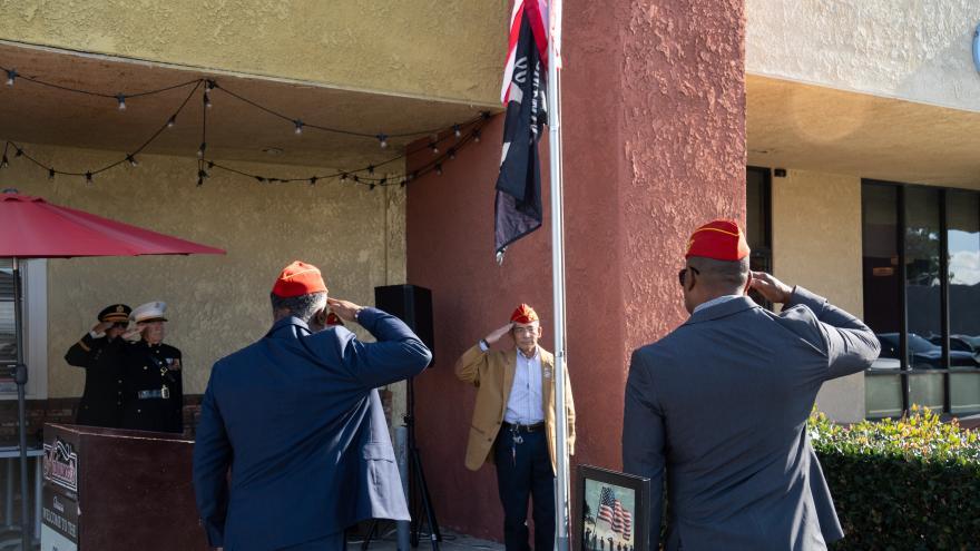 Veterans Day Flag Raising Ceremony