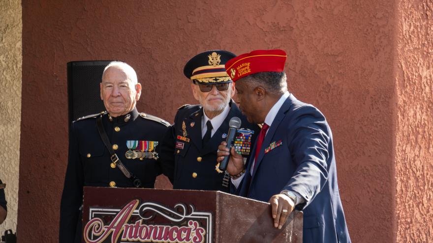 Veterans Day Flag Raising Ceremony