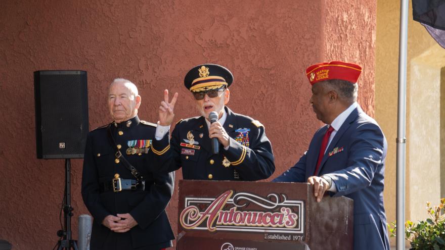Veterans Day Flag Raising Ceremony