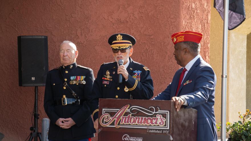 Veterans Day Flag Raising Ceremony