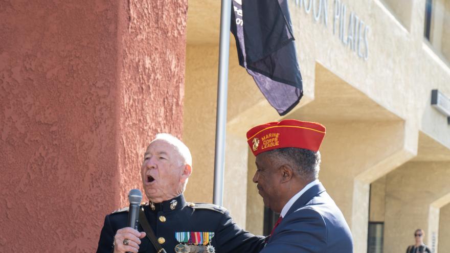 Veterans Day Flag Raising Ceremony