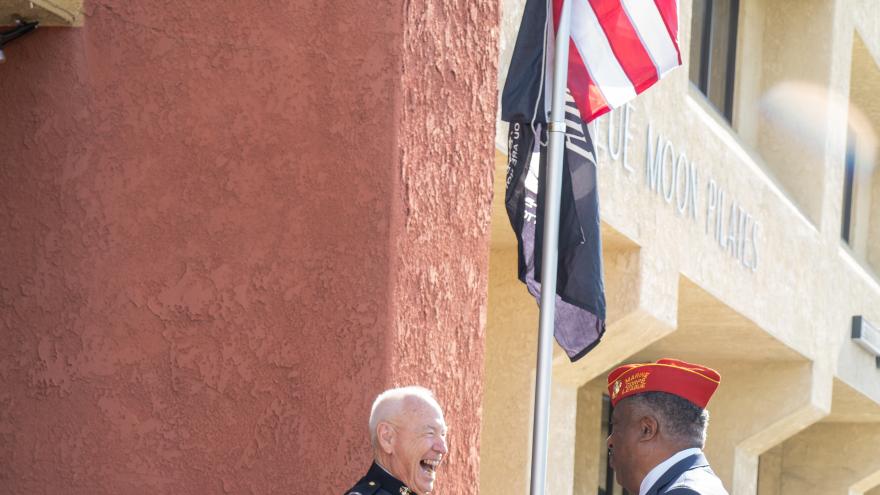 Veterans Day Flag Raising Ceremony