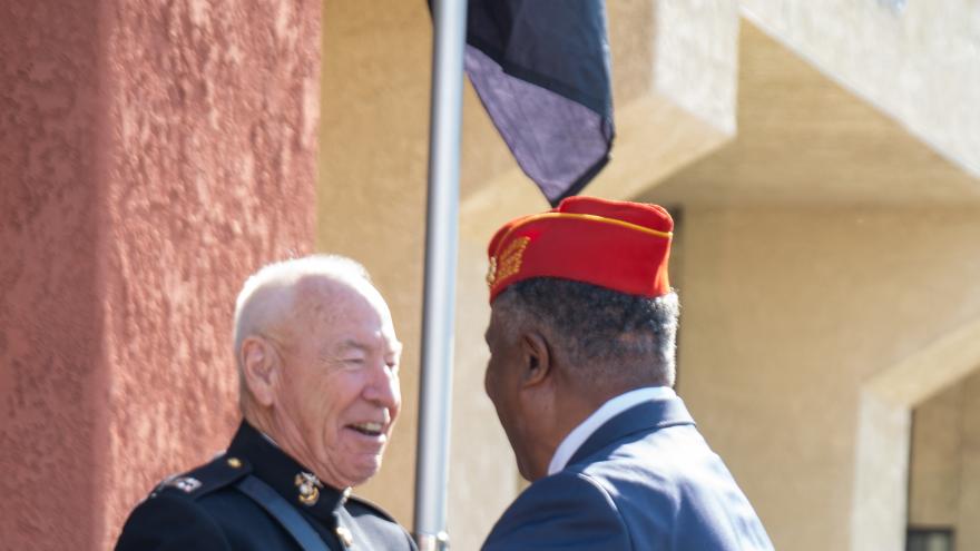 Veterans Day Flag Raising Ceremony