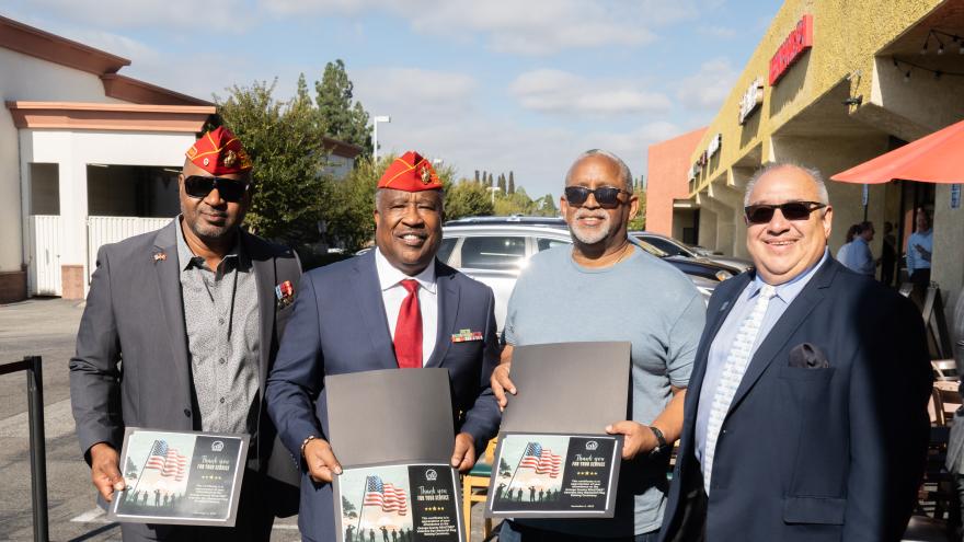 Veterans Day Flag Raising Ceremony