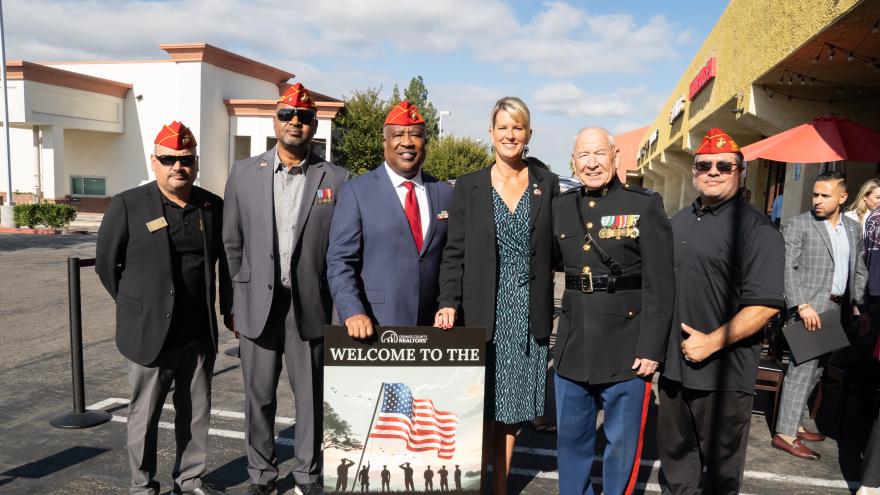 Veterans Day Flag Raising Ceremony