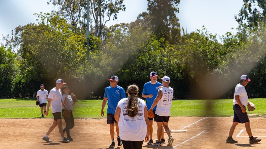 North Affiliate Softball Game