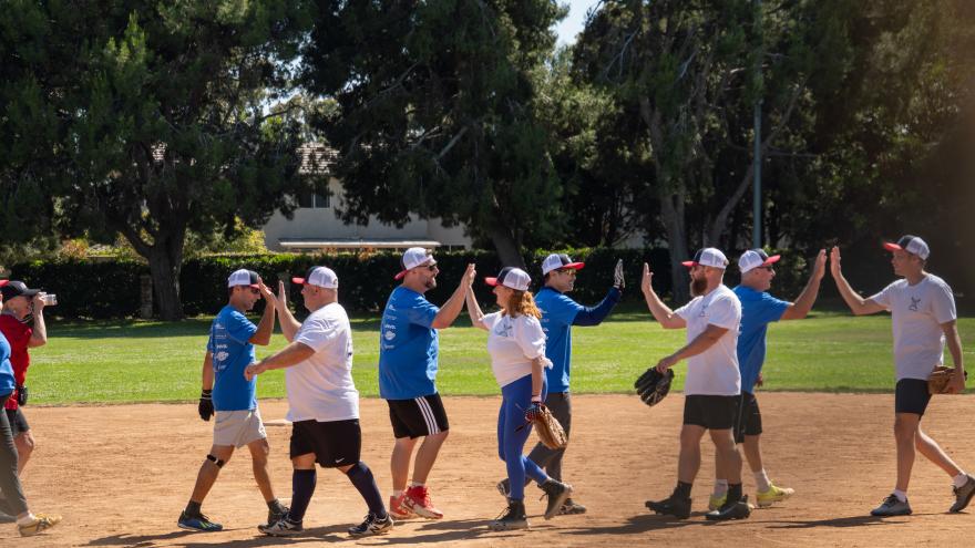 North Affiliate Softball Game