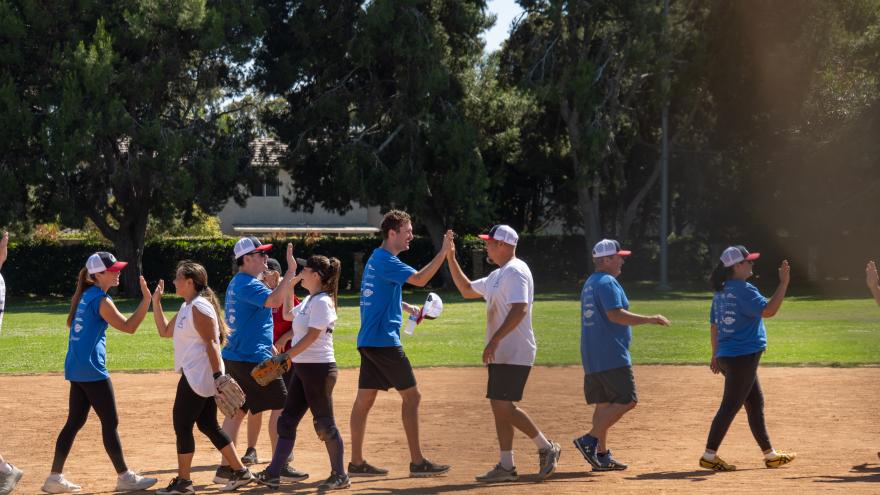North Affiliate Softball Game