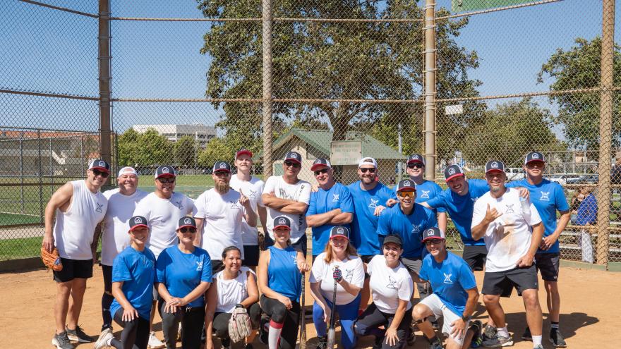 North Affiliate Softball Game