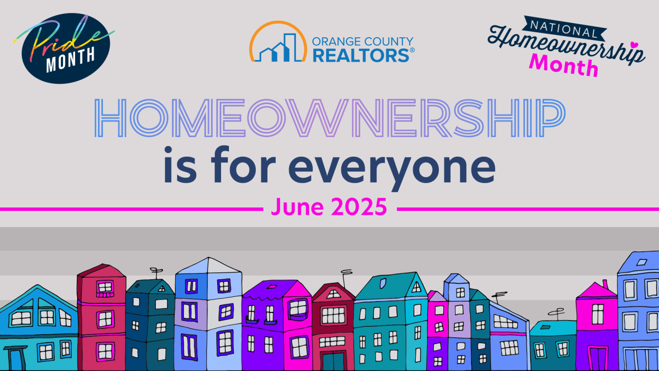 Pride Month and Homeownership Month Banner