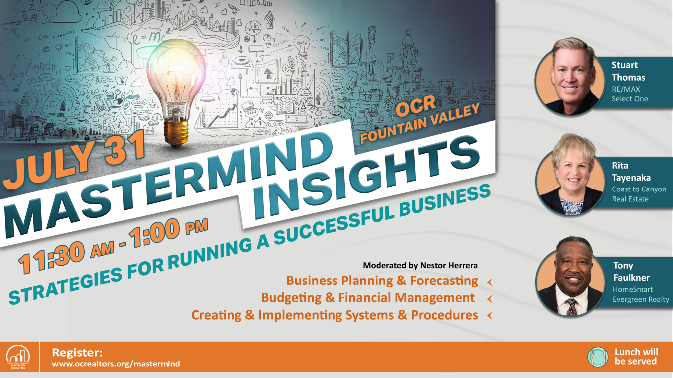 July 31 - Mastermind Insights: Strategies for Running a Successful Business