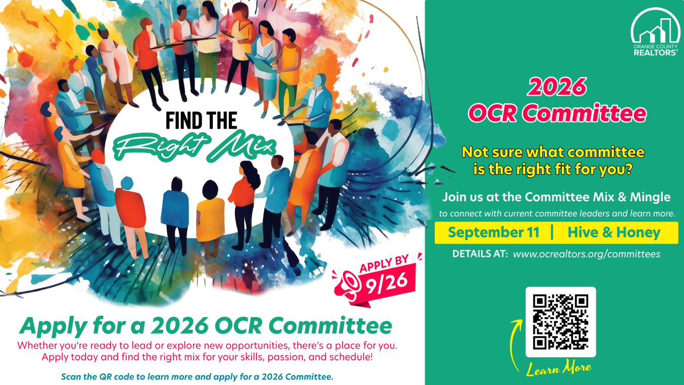 OCR Committee Flyer with People gathered in a circle