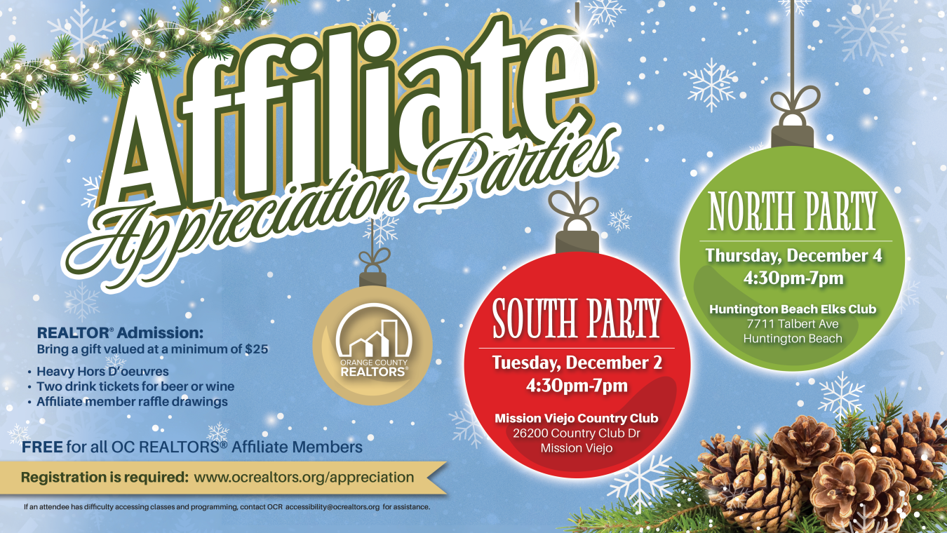 Affiliate Appreciation Party Flyer