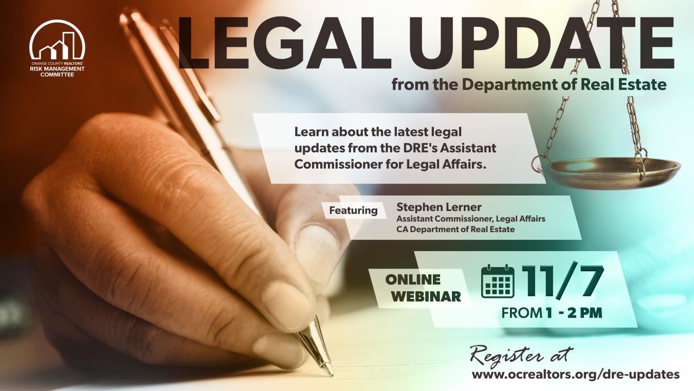 Legal Update Flyer