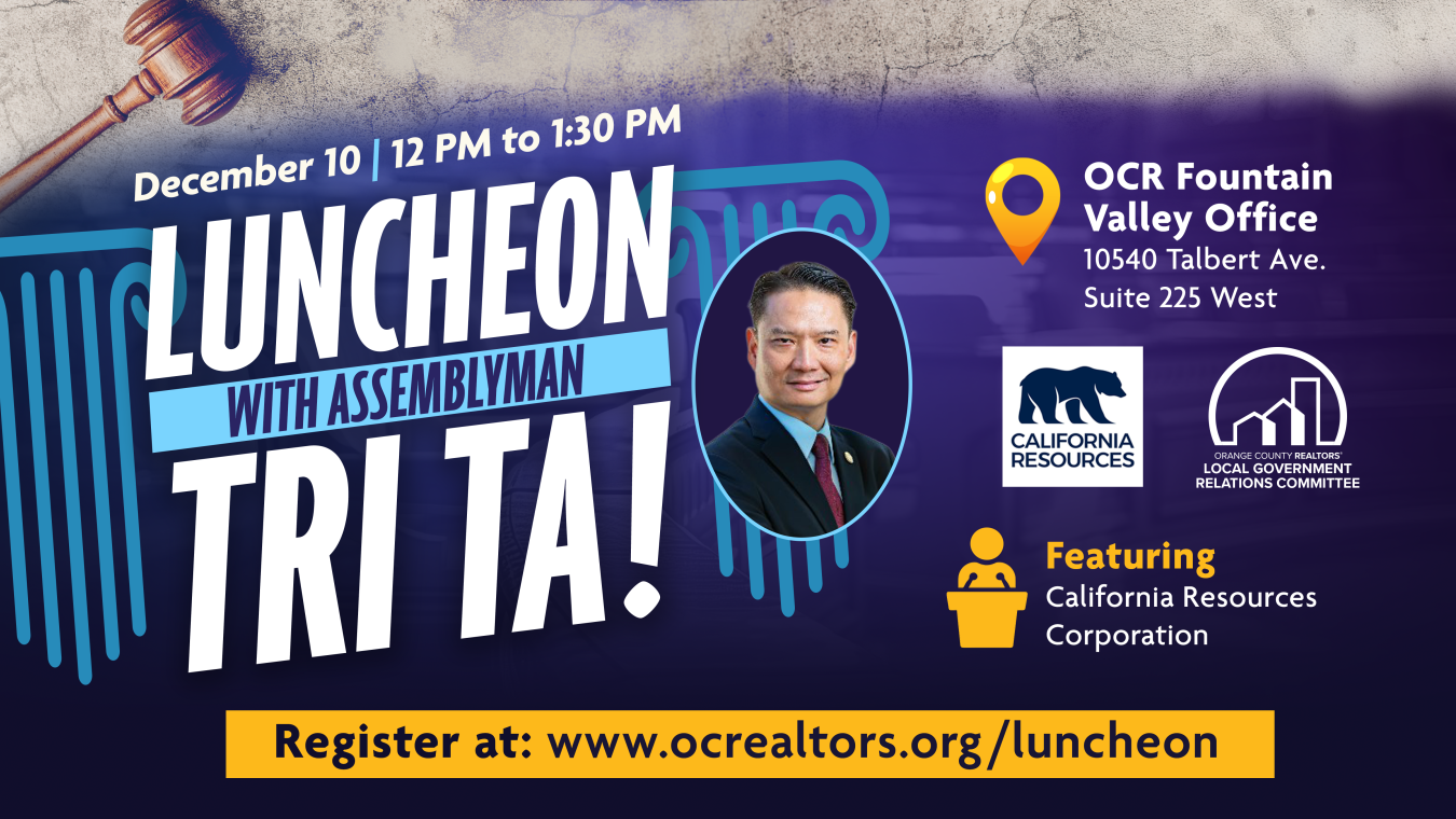 Luncheon with Assemblyman Tri Ta