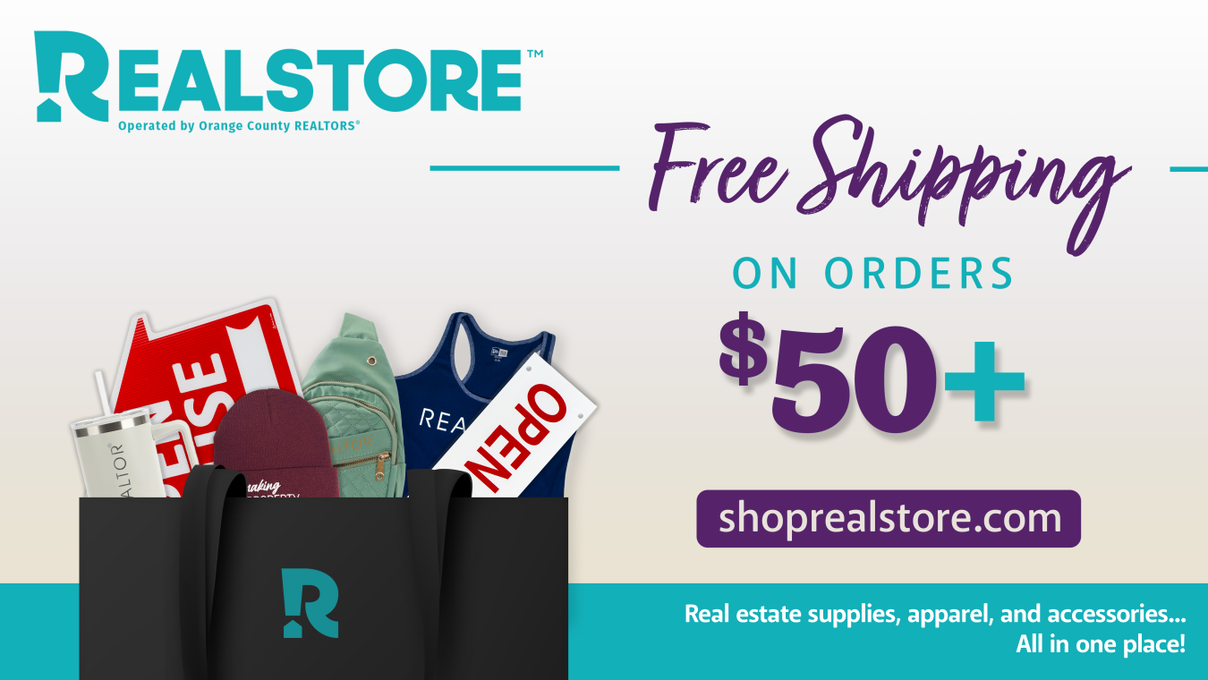 REALSTORE_Event Slide Free Shipping on orders $50 and up