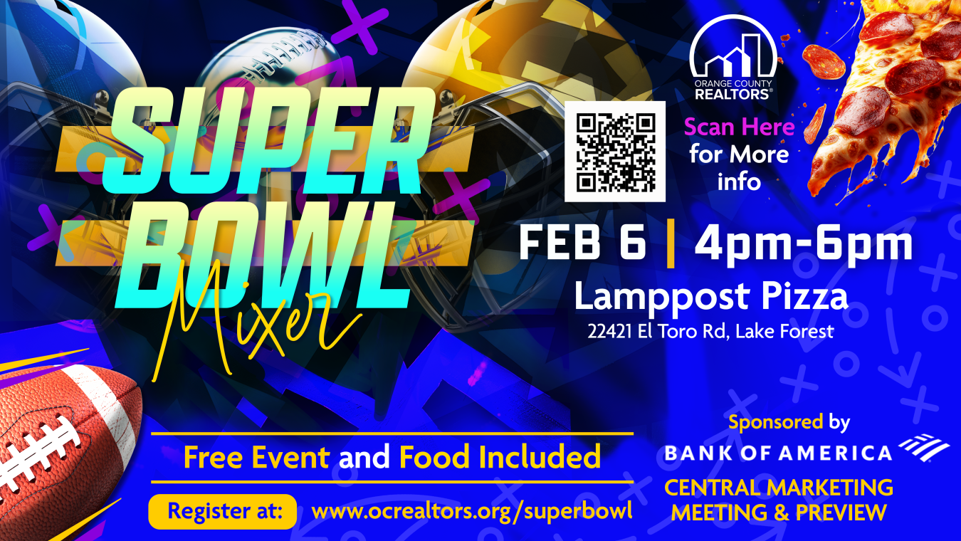 Super Bowl Mixer February 6 from 4-6pm
