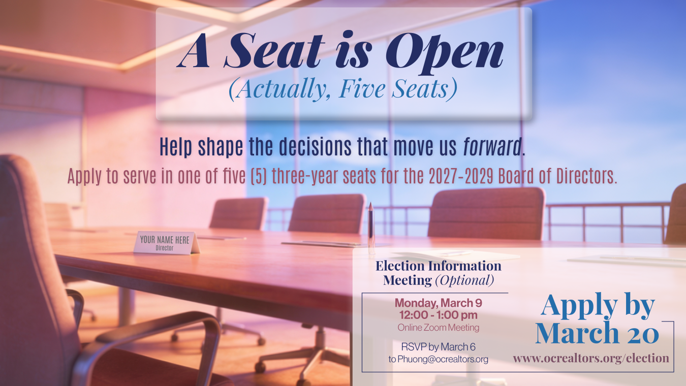 Apply for the 2027-2029 Board of Directors