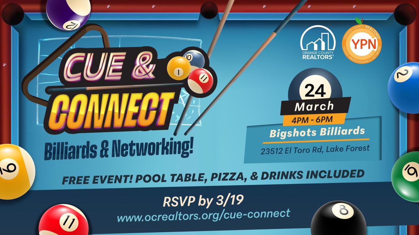 Cue & Connect Billiards and Networking