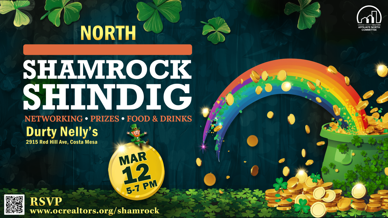 North Shamrock Shindig Flyer March 12
