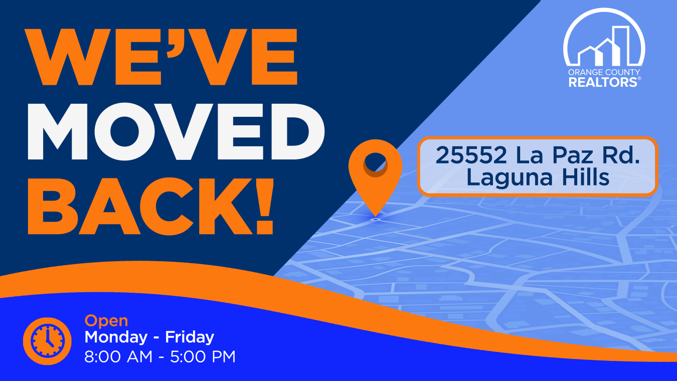 We've Moved Back