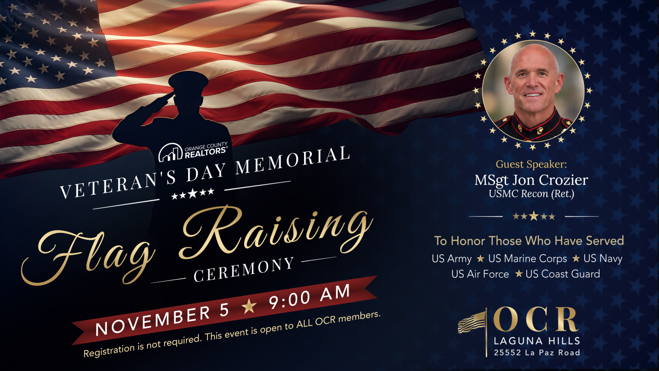 Veterans Flag Raising Ceremony